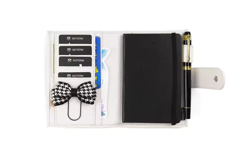 Moterm Pocket Moleskine pebbled leather journal cover