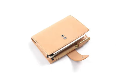 Moterm Vegetable Tanned Leather Moleskine Pocket Size Planner Cover