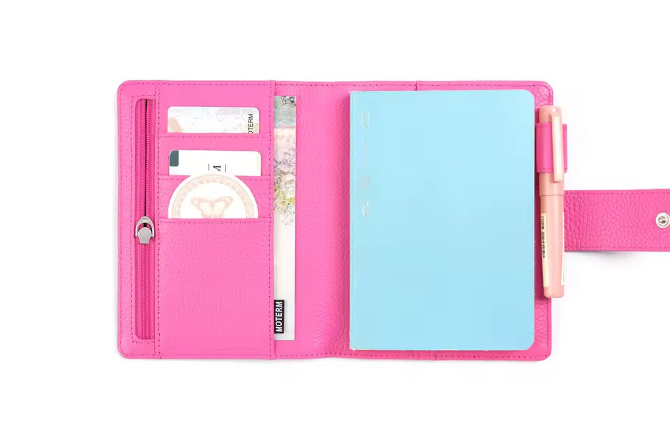 Moterm A6 Elite pebbled leather Planner Cover