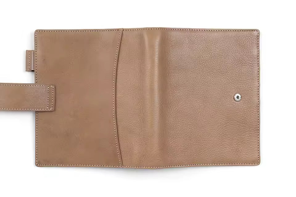 Moterm A6 Size Elite Vegetable Tanned leather Rings Planner