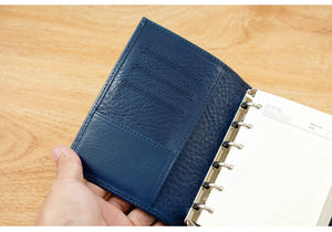 Moterm A7 Pocket Versa 3.0 Rings full grain Vegetable Tan Leather Journal