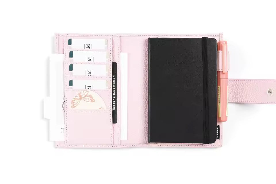 Moterm Pocket Moleskine pebbled leather journal cover