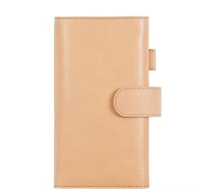 Moterm Weeks Trifold Vegetable Tanned Leather Planner Cover