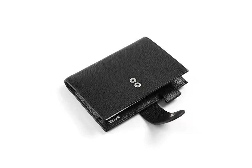 Moterm Pocket Moleskine pebbled leather journal cover