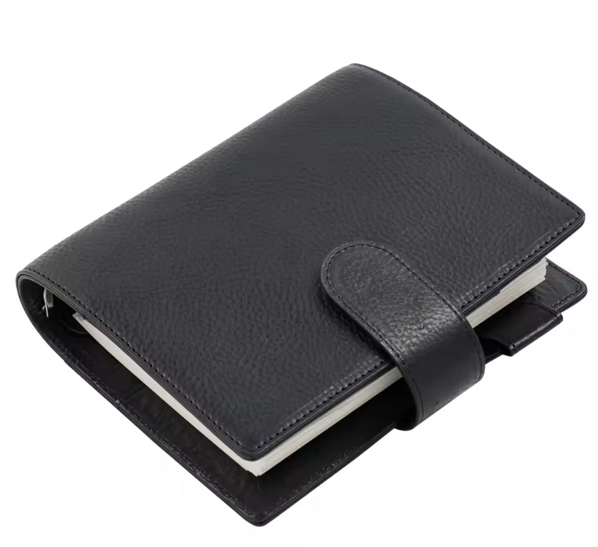 Moterm A6 Size Elite Vegetable Tanned leather Rings Planner