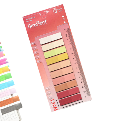 200 Sheets Transparent Colorful Index tabs