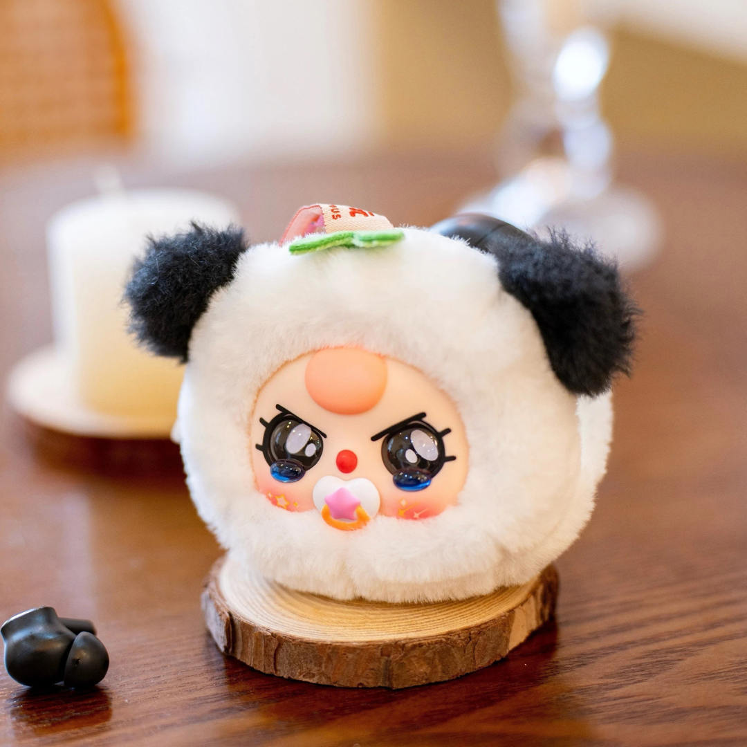 Baby Plush Doll Head pendant Pouch Blind Box