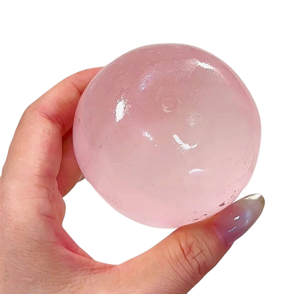 Blue/ pink Maltose round Squishy