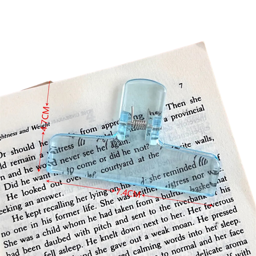 Color Transparent clamp Clip