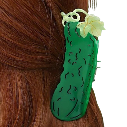 1 piece pickle hair claw clip