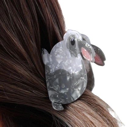 1 piece bunny hair claw clip