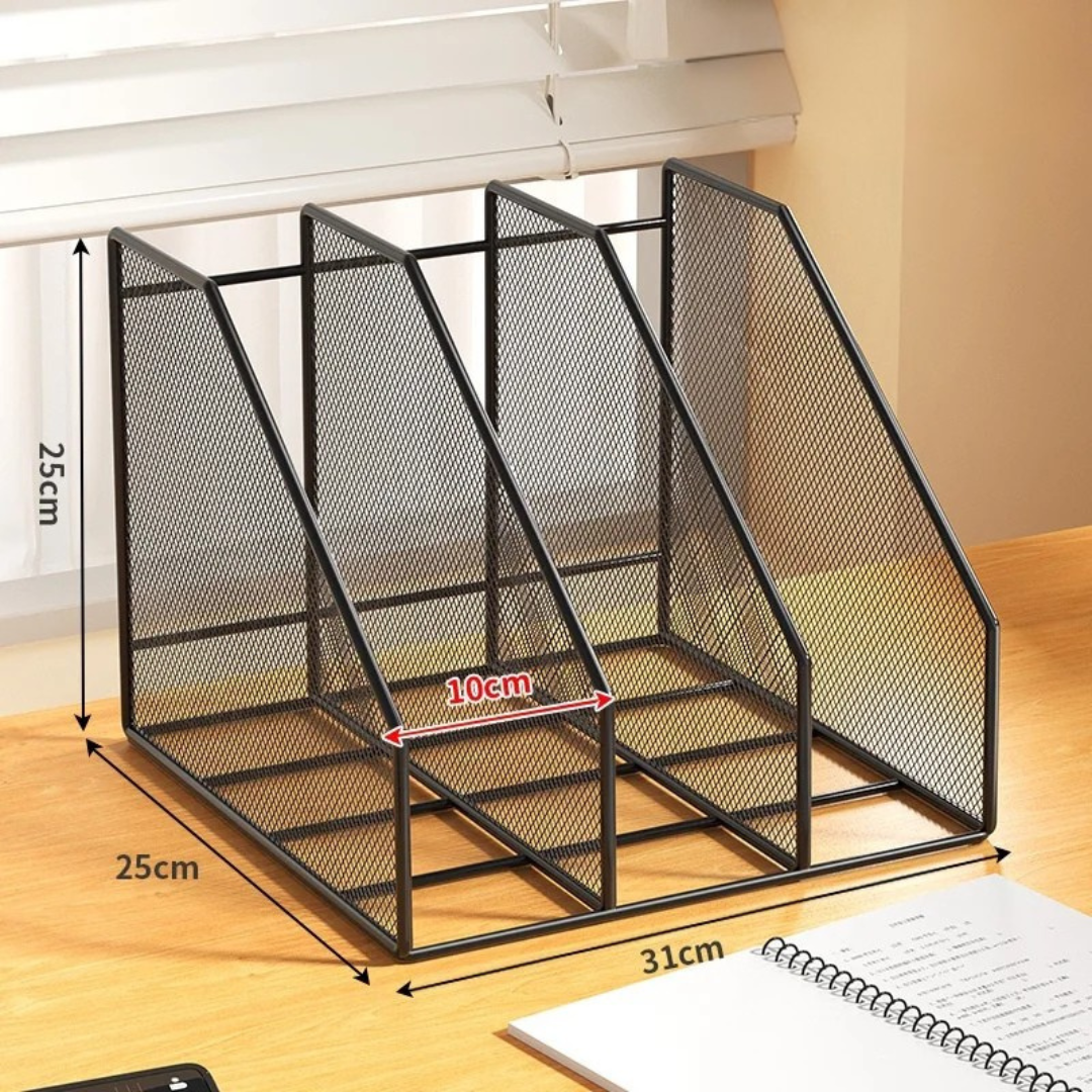 Metal vertical File Rack