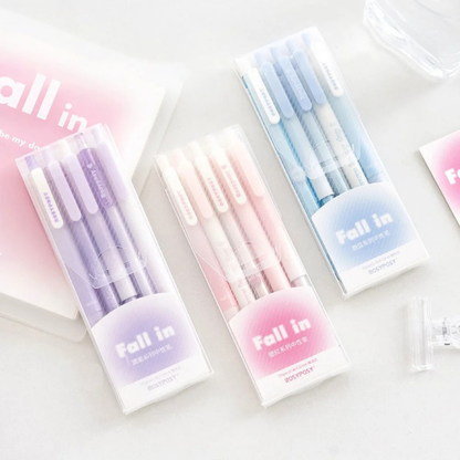 5Pcs/box Gradient Gel Pen Set