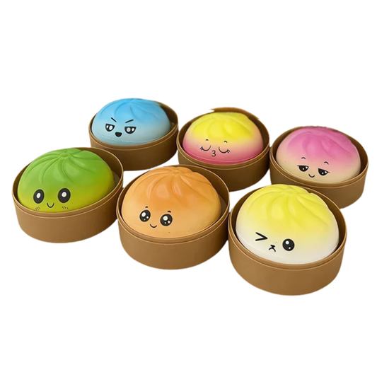 Colorful Soft dumpling Squishy blind box
