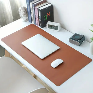 PU Leather Office Desk Mat