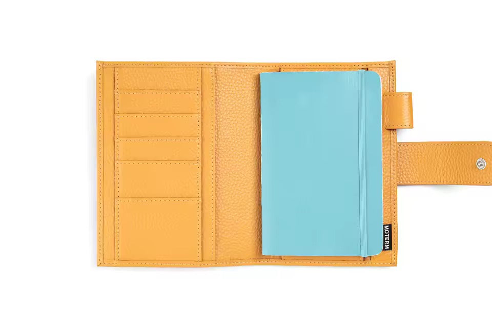 Moterm Pocket Moleskine pebbled leather journal cover