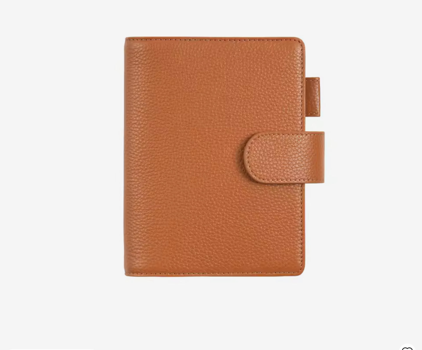 Moterm A6 Elite pebbled leather Planner Cover