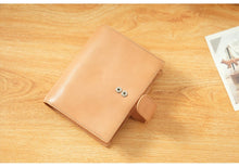 Load image into Gallery viewer, Moterm A7 Pocket Versa 3.0 Rings full grain Vegetable Tan Leather Journal