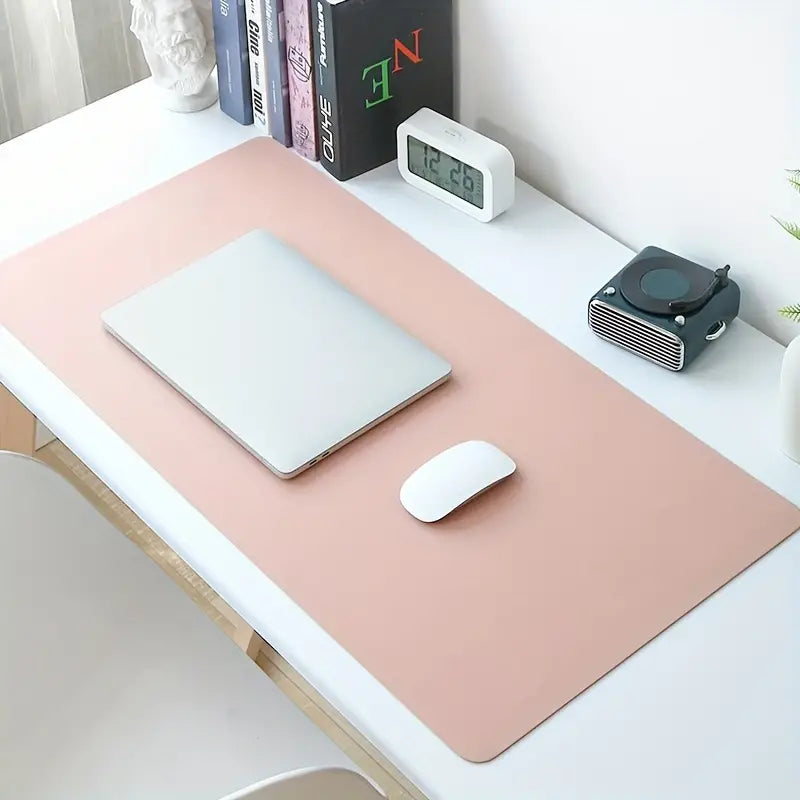 PU Leather Office Desk Mat