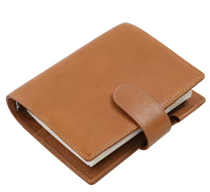 Moterm A6 Size Elite Vegetable Tanned leather Rings Planner