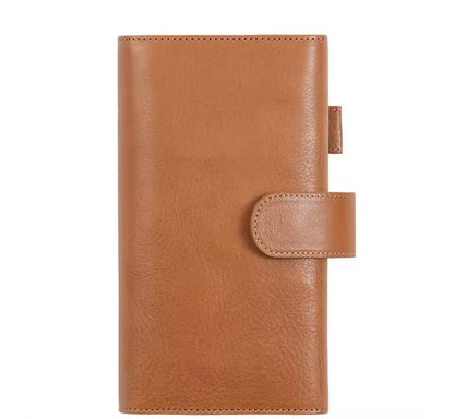 Moterm Weeks Trifold Vegetable Tanned Leather Planner Cover