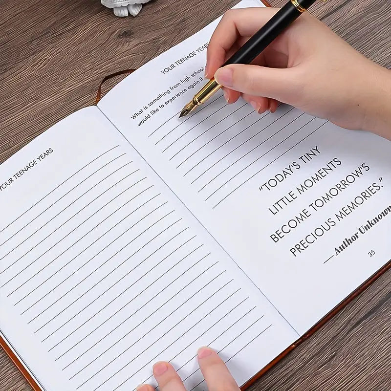 Dad, I Want To Hear Your Story: Father's Guided Life and Love Sharing Notebook