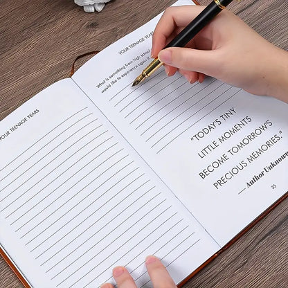 Dad, I Want To Hear Your Story: Father's Guided Life and Love Sharing Notebook