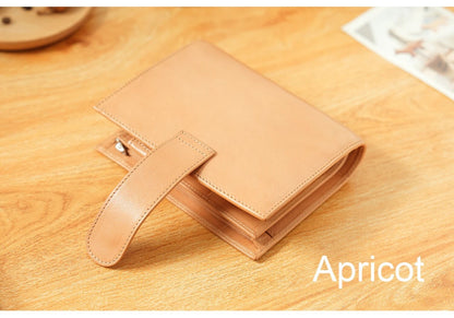 Moterm A7 Pocket Versa 3.0 Rings full grain Vegetable Tan Leather Journal