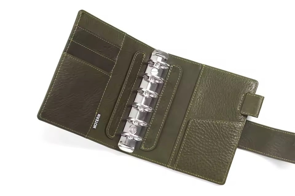 Moterm Pocket/A7 Elite Vegetable Tanned Leather 25mm Rings Planner
