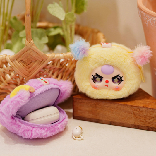 Baby Plush Doll Head pendant Pouch Blind Box