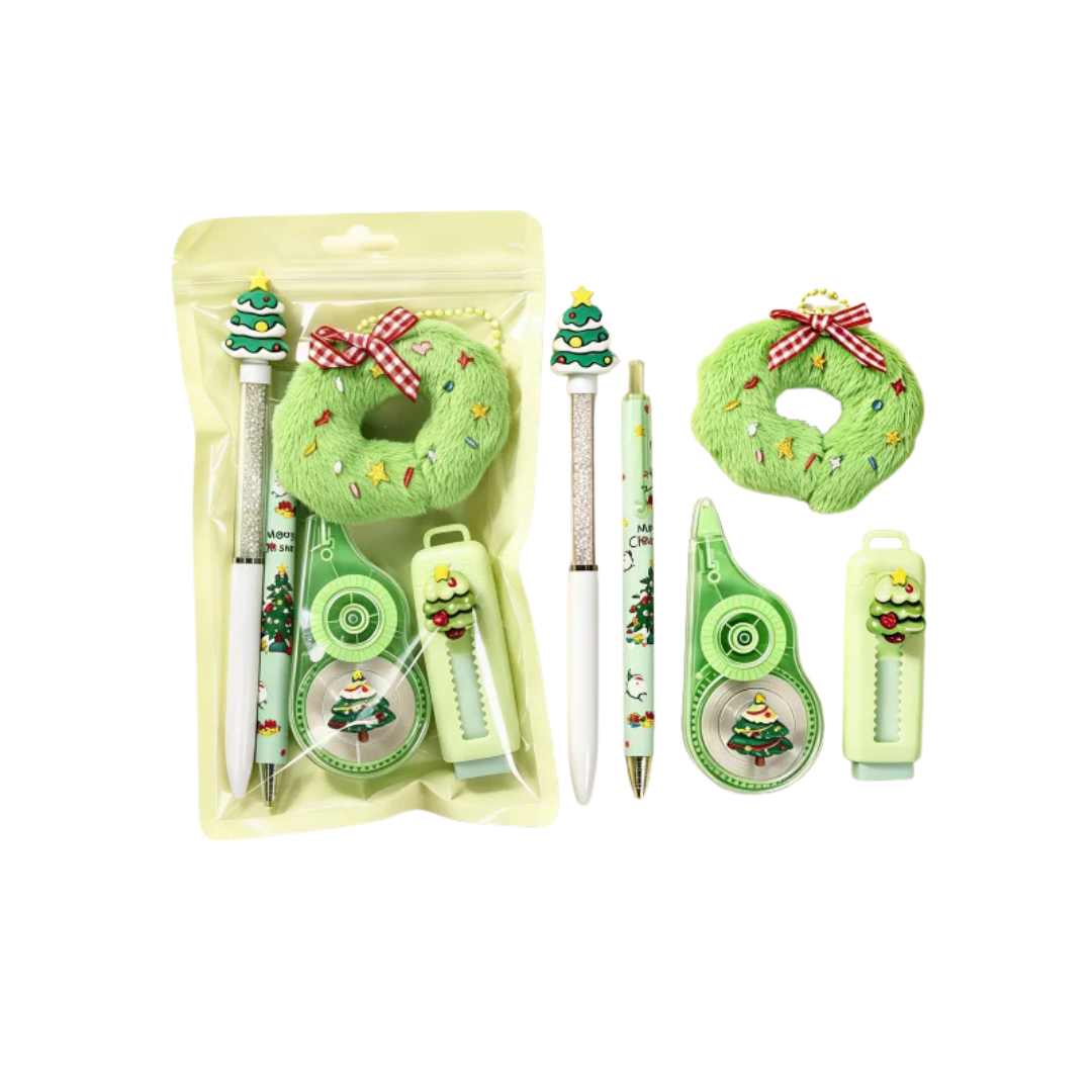 Christmas Stationery Set Bag