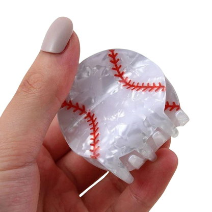 1 piece baseball hair claw clip