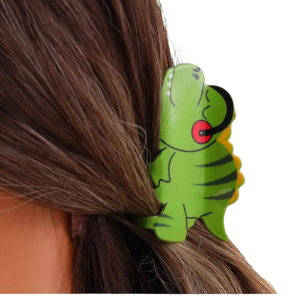 1 piece pig/dinosaur/cat hair claw clip