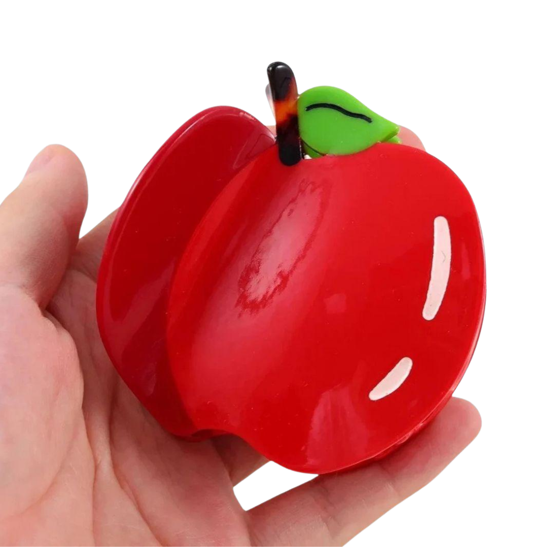 1 piece apple hair claw clip