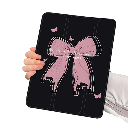 Pink Bow Ipad Case