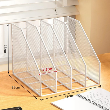 Metal vertical File Rack