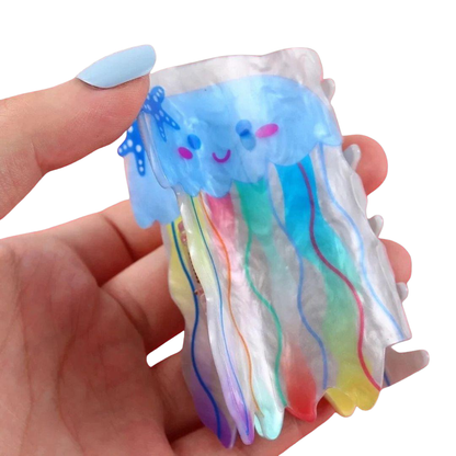 1 piece jelly fish hair claw clip
