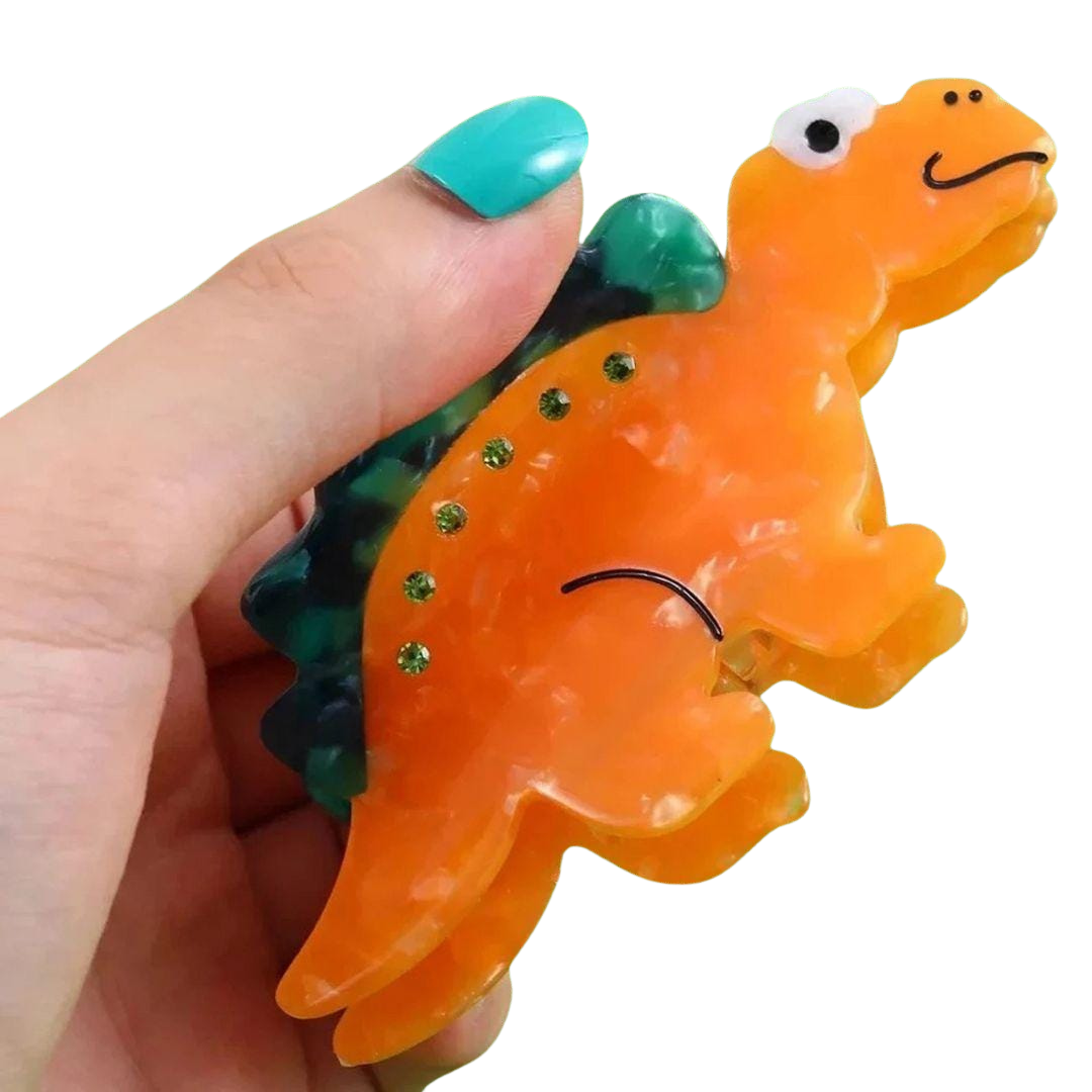 1 piece dinosaur hair claw clip