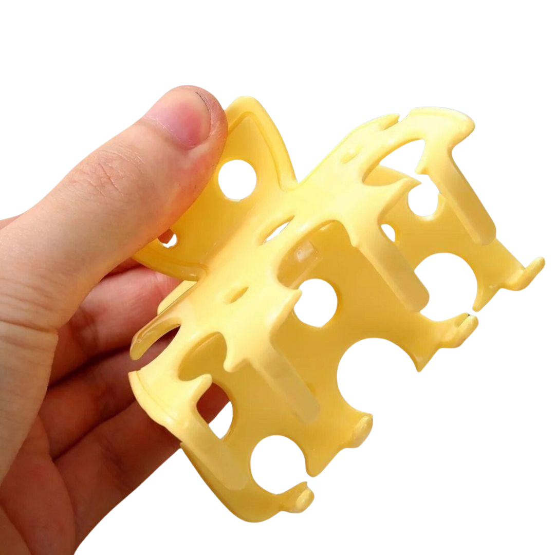1 piece cheese hair claw clip