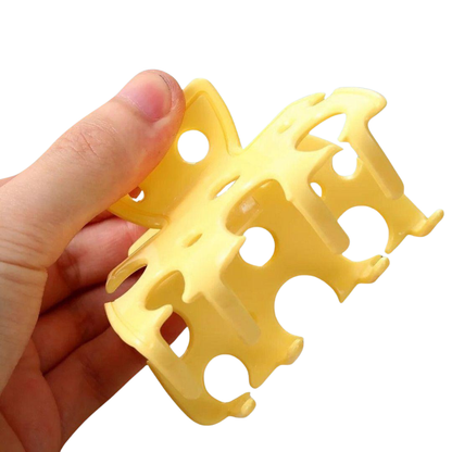 1 piece cheese hair claw clip