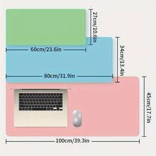 Load image into Gallery viewer, PU Leather Office Desk Mat