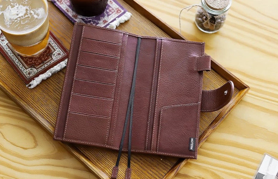 Moterm weeks Full Grain Vegetable Tanned leather Cover