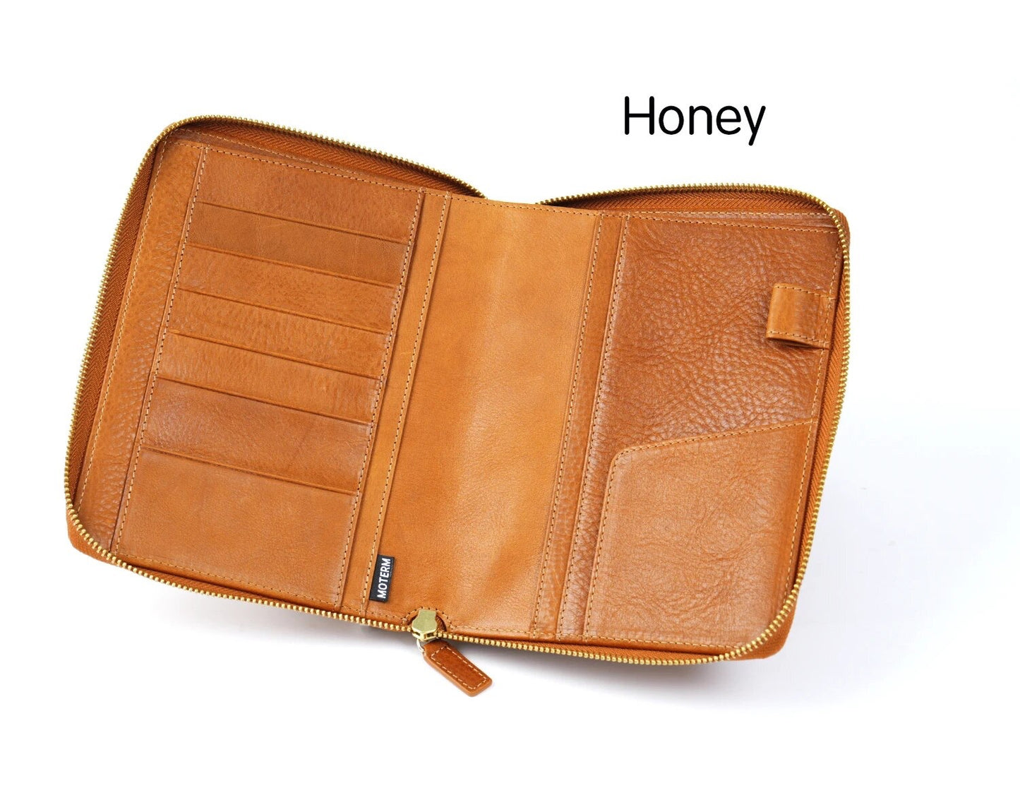 Moterm B6 full grain Vegetable zipper cover