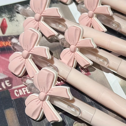 10 pcs Pink Bow Ballpoint Pens