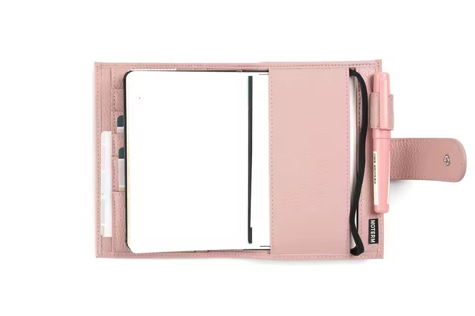 Moterm Pocket Moleskine pebbled leather journal cover