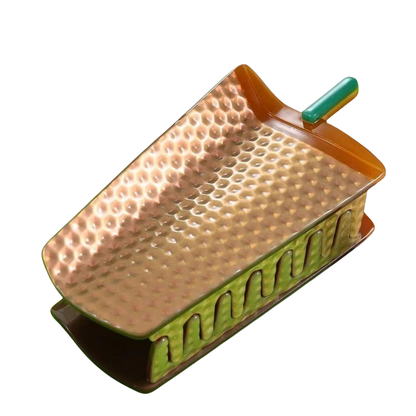 Coffee cup hair claw clip