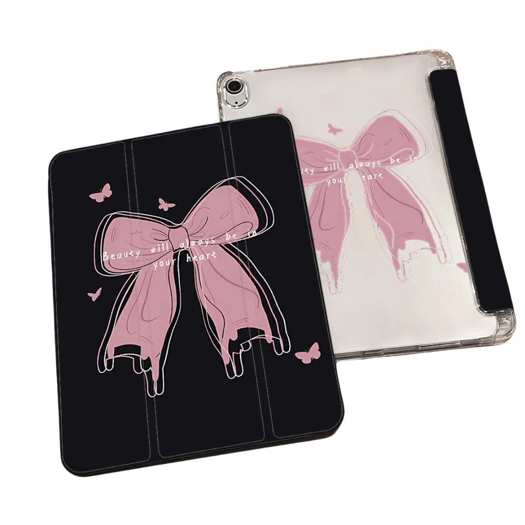 Pink Bow Ipad Case