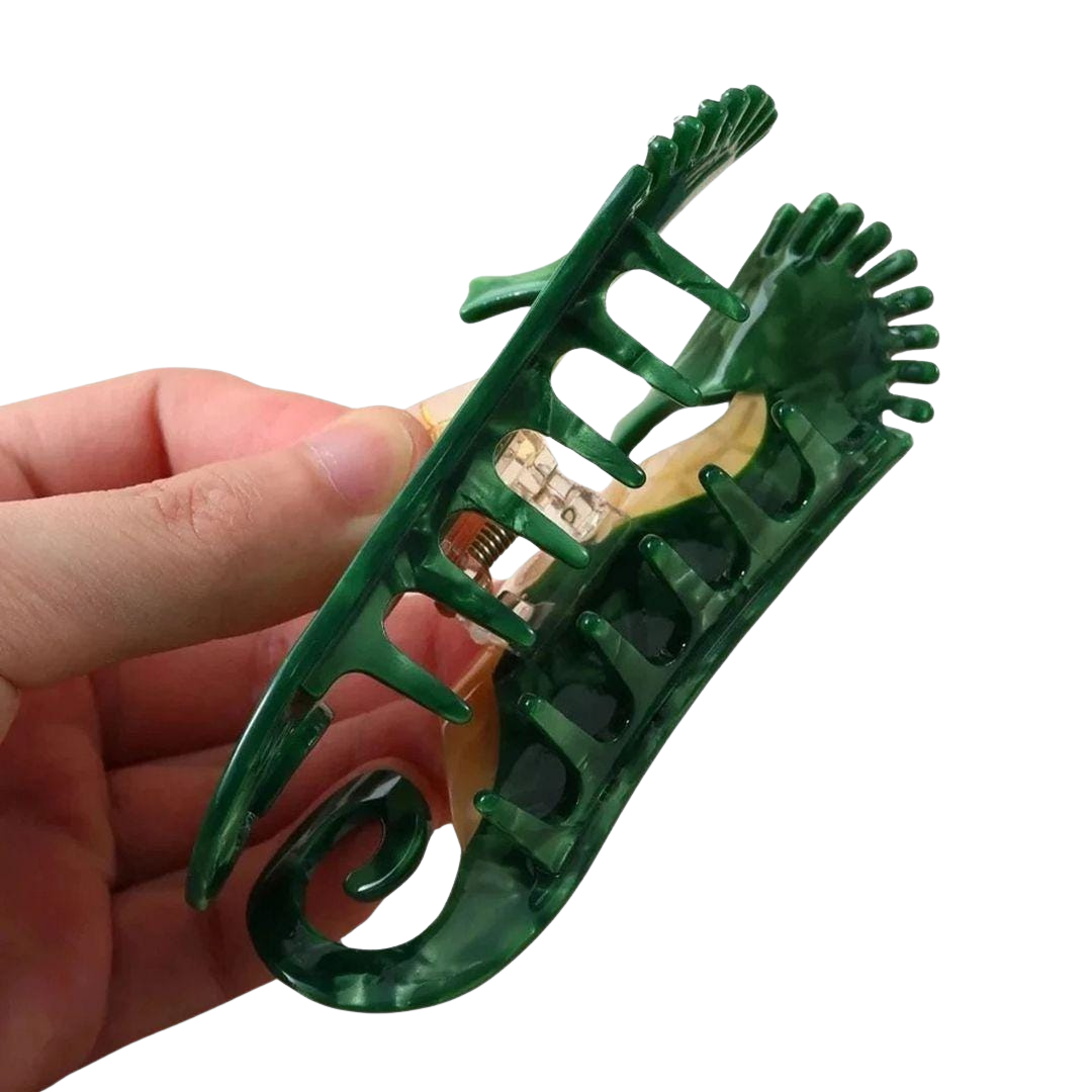 1 piece seahorse hair claw clip