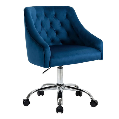 Home Office Desk Chair Modern Velvet