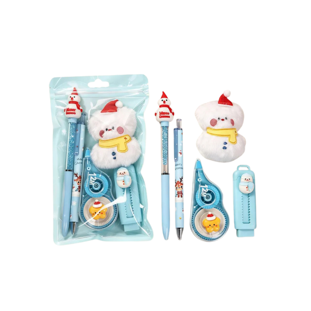 Christmas Stationery Set Bag